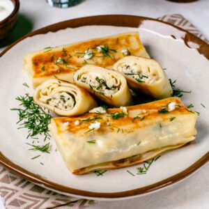Bryndza crepes