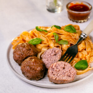 Children’s quail egg meatballs