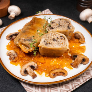 Mushroom cabbage rolls