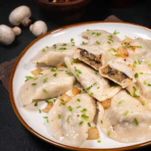Mushroom Varenyky ( Pierogi)