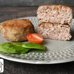 Pork buckwheat cutlets (hrechanyky)