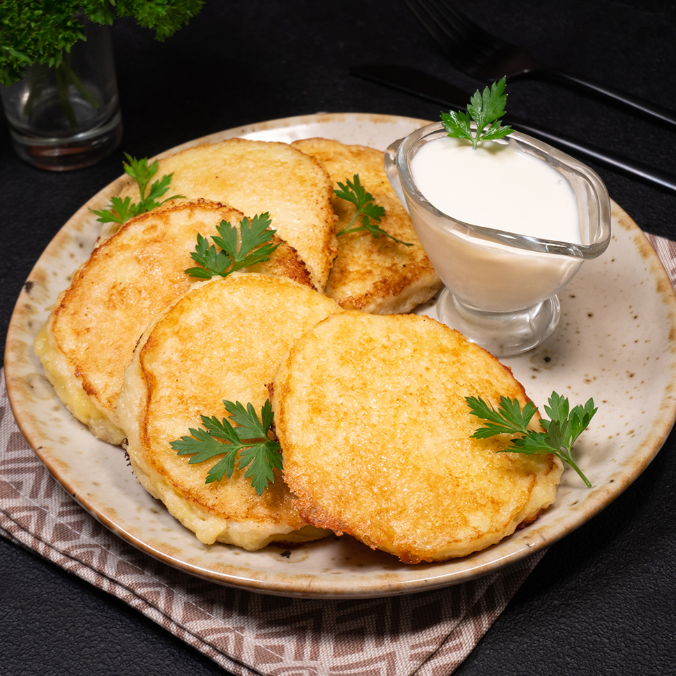 Potato Fritters (Deruny)
