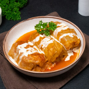 Veal and Beef Cabbage Rolls