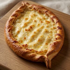 Adjarian-Style Cheese Bread (Khachapuri)